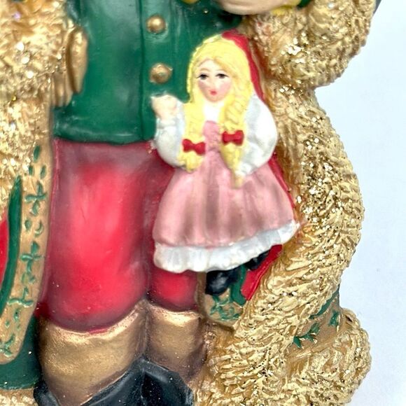 Vintage Germany Christmas Ornament Santa with Presents Rare - Picture 4 of 10